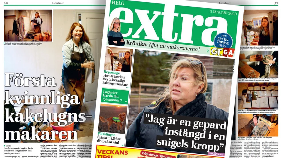 Mycket läsning erbjuds i nya tidningen Helg Extra.