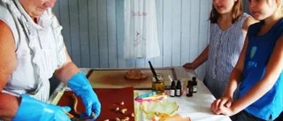 Karamellkokeri på gammalt vis
