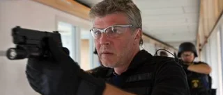 Hård träning inför ny polisfilm