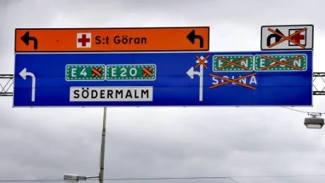 GPS:er ska i framtiden kunna rapportera om vägarbeten som orsakar vägomdragningar eller långsammare trafik och föreslå en alternativ väg runt dessa. Foto: Tomas Oneborg/Scanpix