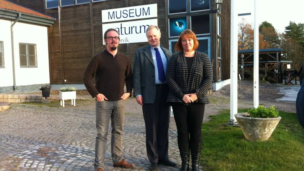 Förhoppningsfulla. Kanske kan det bli både ny museibyggnad och betydligt fler besökare när den marinarkeologiska forskningsstationen inrättas på Västerviks Museum. Det hoppas museipedagogen Adam Norman, museichefen Olof Nimhed och biträdande museichefen Veronica Palm.