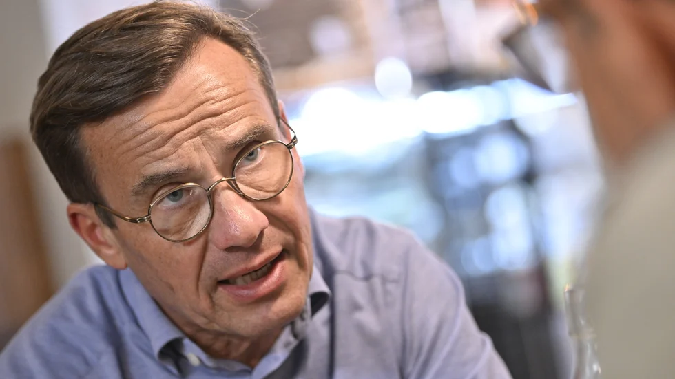 Moderaternas partiledare Ulf Kristersson. Arkivbild