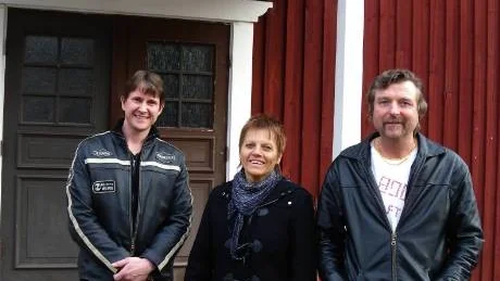Göran Stieng, Ulla Jacobsson och Gerry Nyman är några av styrelsemedlemmarna i Blackstads bygdegårdsförening som vill satsa framåt.