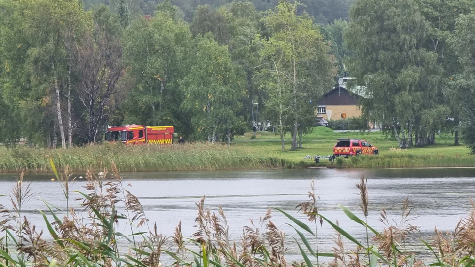 Räddningstjänsten kunde snabbt fånga upp den drivande båten.
