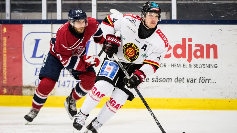 Viktor Näslund, här i HC Dalens tröja, kommer att spela med Bodens HF kommande säsong.