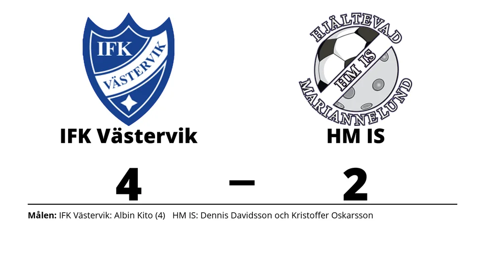 IFK Västervik vann mot HM IS