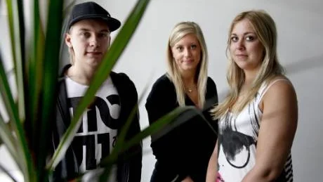 Alexander Thell, Lisa Pettersson och Therese Dahlberg kan verkligen tänka sig att besöka Wrightsville Beach igen.Foto: Anders Steiner