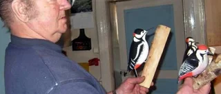 Trä blir till konst i Åke Normans händer