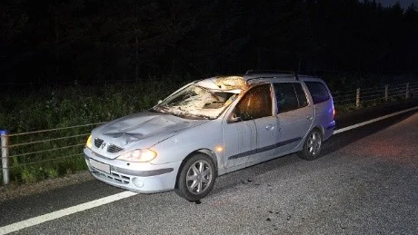 Olyyckan inträffade på E22 under tisdagsmorgonen.