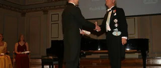 Anders Hägerström fick pris av kungen