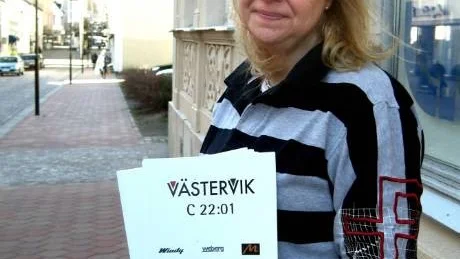 Christina Larsson på Västervik Framåt drar igång Västerviksmontern i dag fredag på mässan Allt för sjön i Stockholm.