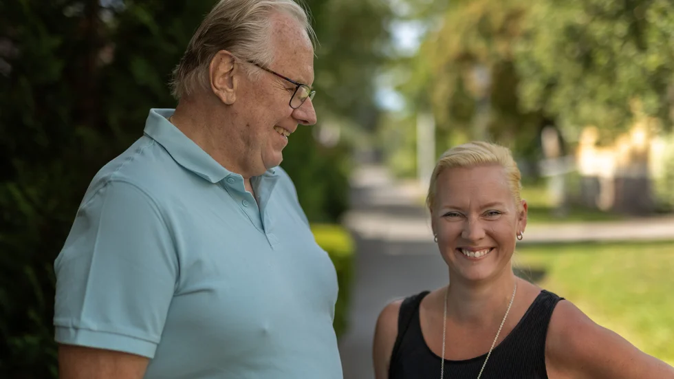 Hade det inte varit för AnnaMia Norströms snabba agerande hade Ove Wiman troligen inte varit i livet i dag. "Hon är min ängel", säger han.