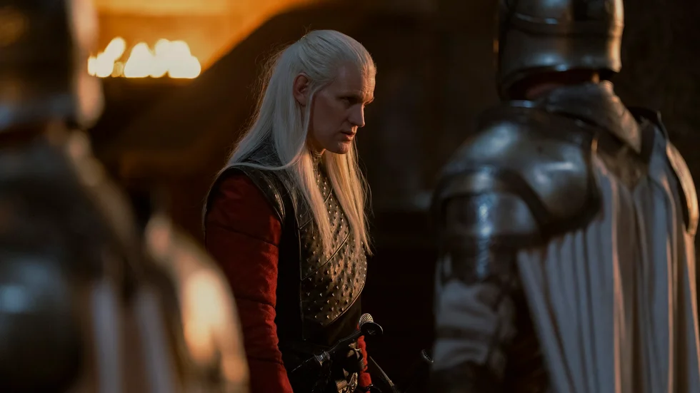 Matt Smith som prins Daemon Targaryen i "House of the dragon".