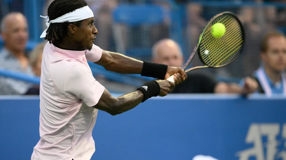 Mikael Ymer slogs ut direkt i US Open. Arkivbild.