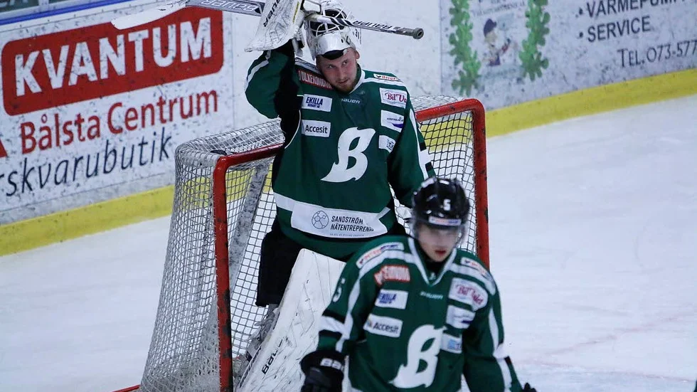 Richard Mutze-Hvitman gjorde – trots förlusten – en stark match mot Järfälla.