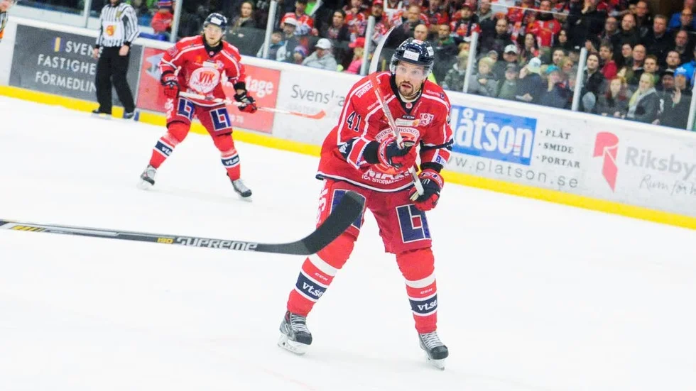Spelar inte. Joacim Hedblad kommer inte till spel i derbyt mot Vimmerby.