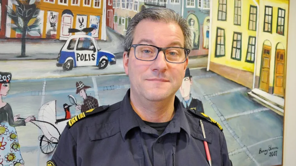 Ny chef. Anders Pleijel är ny polischef för lokalpolisområde Västervik.