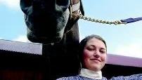 Hemmaekipage. Josefine Svensson och Leopold, Västerviksortens Ryttarförening, var bland de bättre hemmaekipagen under fredag och lördag. Foto: Ilkka Ranta