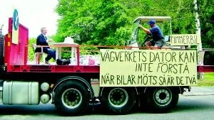 Vinnaren. Överums nya, hett omdiskuterade genomfart, tolkades så bra av Arne Karlsson och Jan Malm att de utsågs till bästa ekipage.