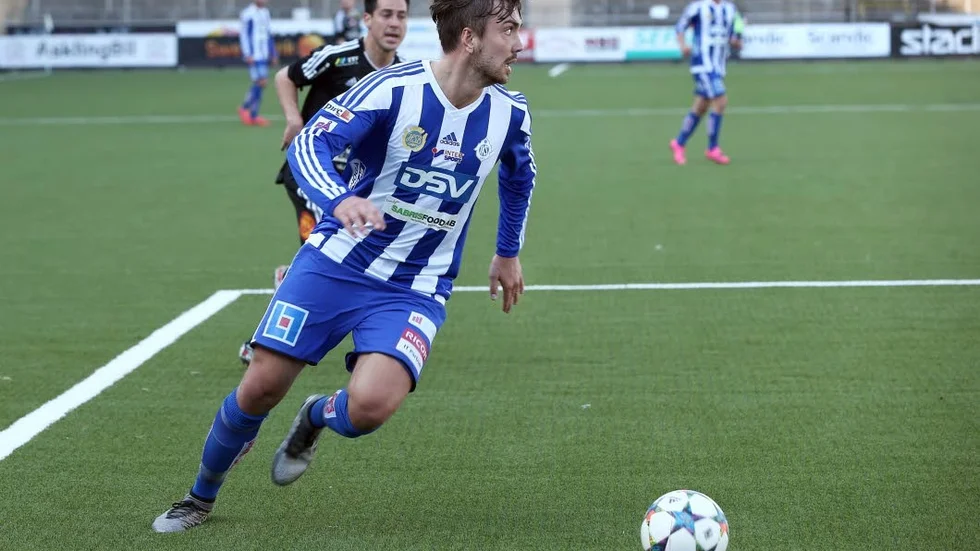 Tvåmålsskytt. Daniel Källsholm levererade när det behövdes som allra mest.