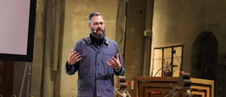TV-profilen föreläste i Domkyrkan: "Häftigt"