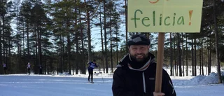 Hassan (L) vill slå sin dotters tid – åker Vasaloppet efter 25 års skidpaus • ”Aldrig sett någon ramla så mycket”
