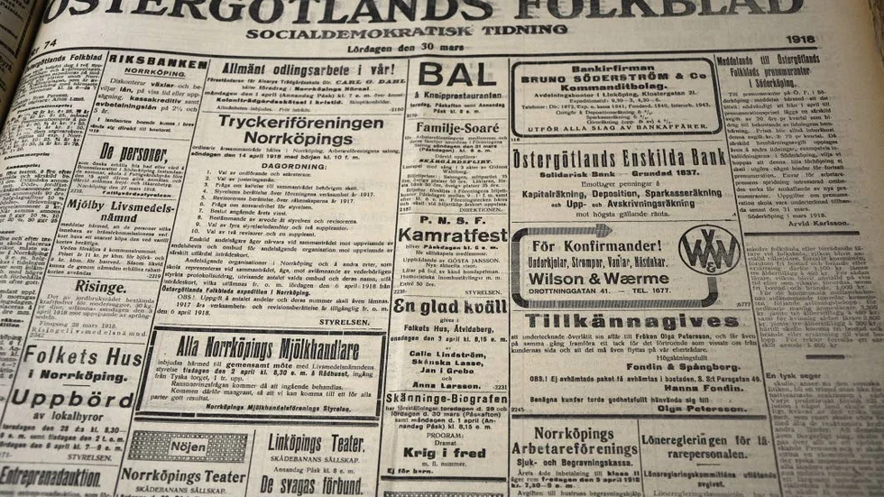 ÖF. Ett prenumerationsbedrägeri uppdagades i Finspång.