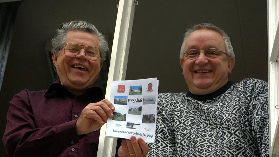 Birger Persson och Kent-Inge Fredriksson ska skriva en jubileumsbok om Vallongillet.