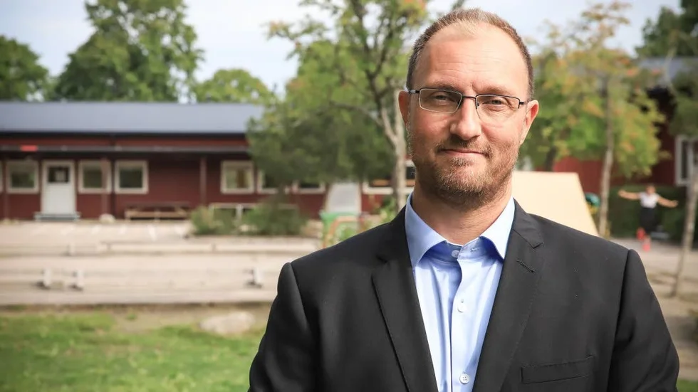 Kristian Strimark, rektor.