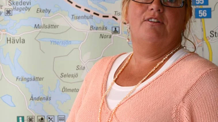 Turismsamordnare. Ann-Britt Nilsson är turismsamordnare i Finspångs kommun.