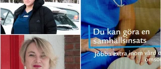 Undersköterskan: "Någon kan få bli utan dusch någon dag" • Kommunens drag för att hantera akuta vikariebristen