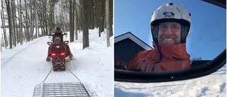 Piteå snöskoterklubb har fått oväntad respons för sladdning av Kärlekstigen: "Jag blev lite chockad"