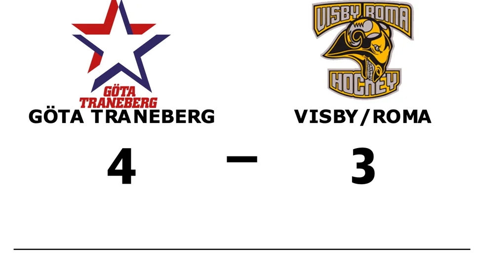 Göta Traneberg IK vann mot Visby/Roma HK