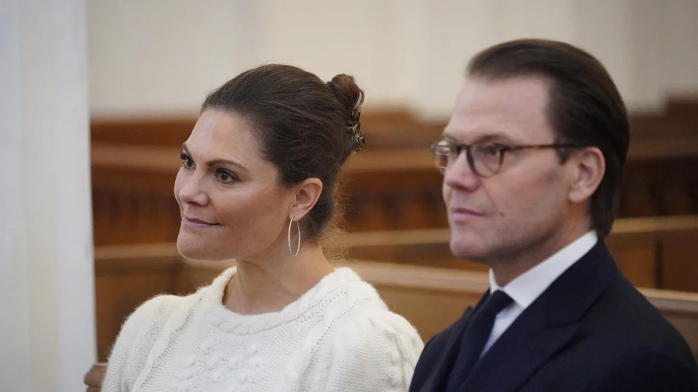 Både kronprinsessan Victoria och prins Daniel har testats positivt för covid. Arkivbild.