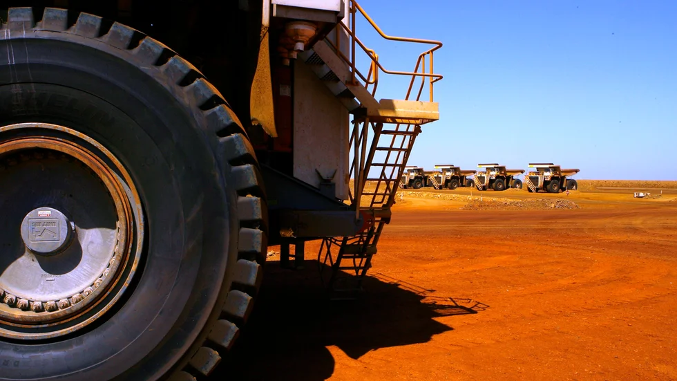 Australiska Rio Tinto har levererat delårssiffror. Arkivbild.