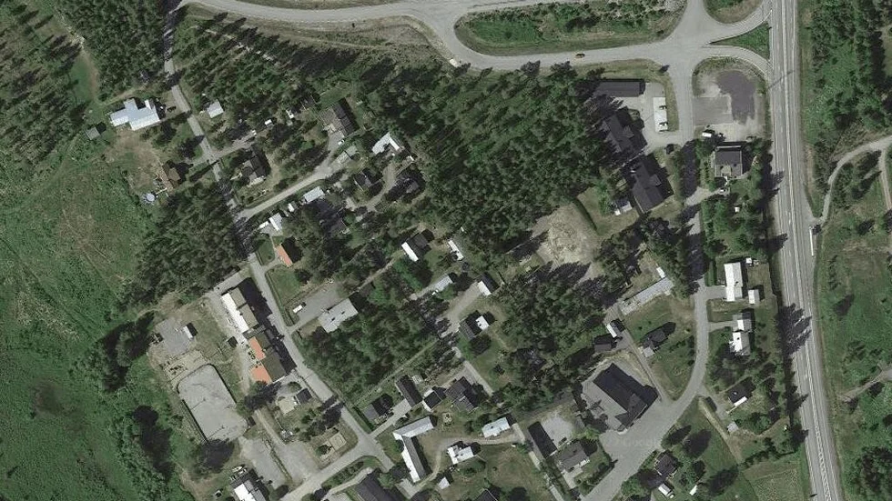 Området kring Stenbackevägen 20