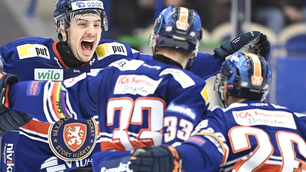 Växjös Tobias Rieder avgjorde mot Oskarshamn med bara sekunder kvar att spela.