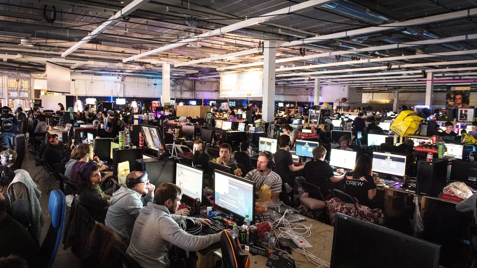Dreamhack arrangeras på Elmiamässan i Jönköping. Arkivbild.