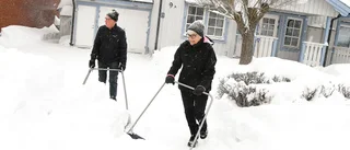 SMHI:s prognos: Då avtar snöovädret i Skellefteå