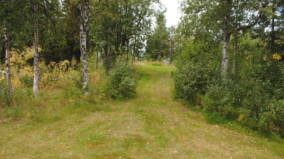 Ingen byggnad. Det finns ingen bebyggelse idag på Hildas holme.