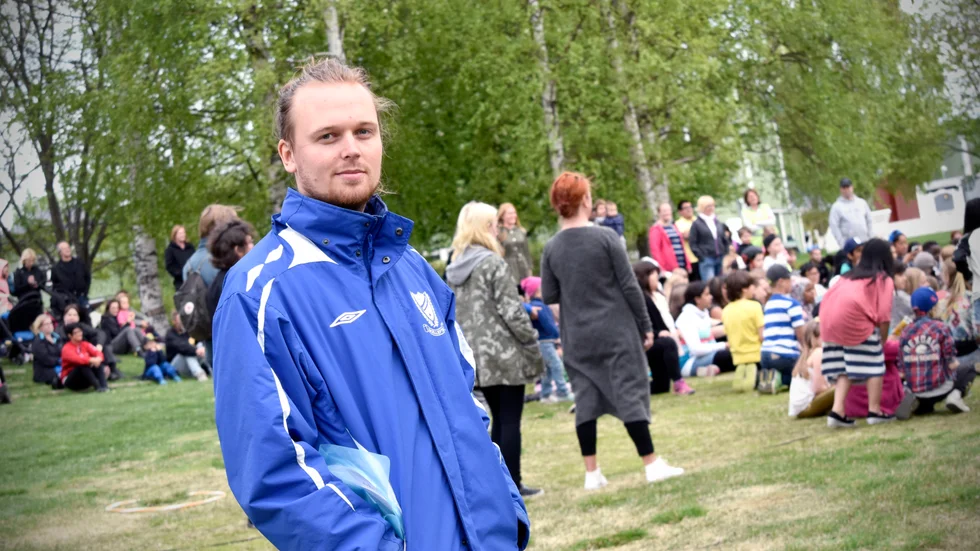 Ordförande. Jerker Bäckström är en av tre personer som ligger bakom nystarten av föreningen IFK Anderstorp. Foto: Kent Vikström.