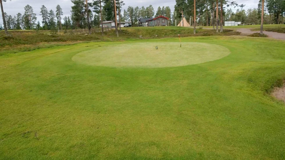 Skadegörelse. Arvidsjaurs golfklubb har under natten mellan lördag och söndag utsatts för skadegörelse. Foto: Sonja Lindman