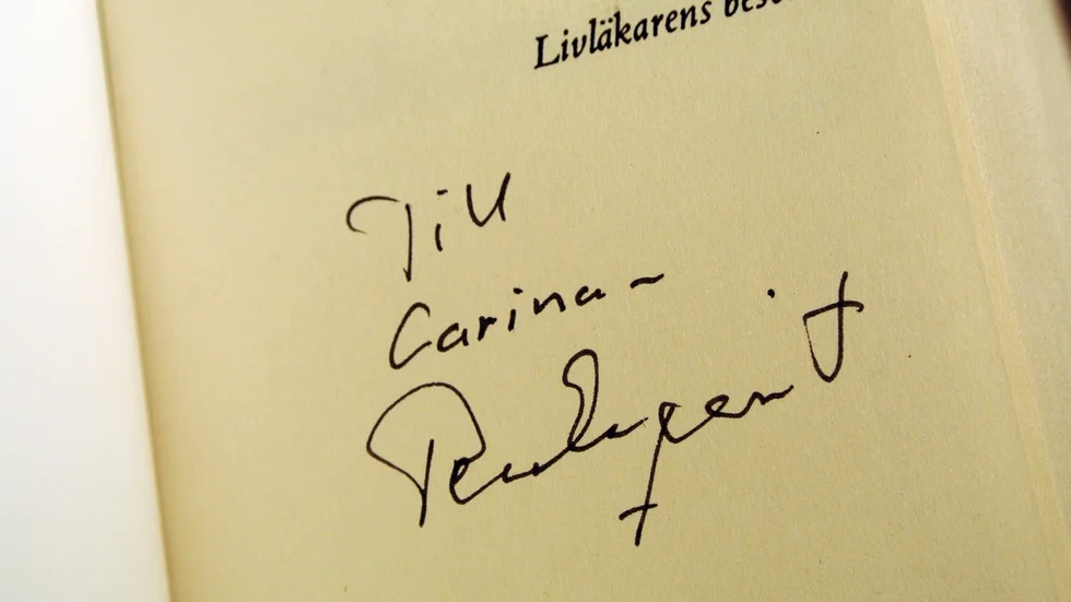 Signaturen. Ett minne för Carina Engström.