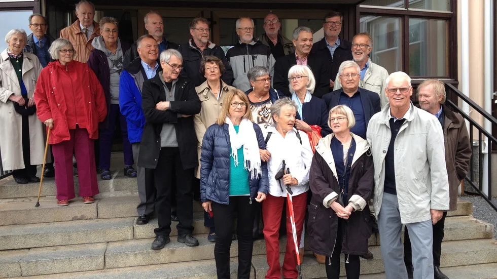 Återträff. Från olika håll i Sverige och världen kom de 22 studenterna för att fira 50-årsjubileum.