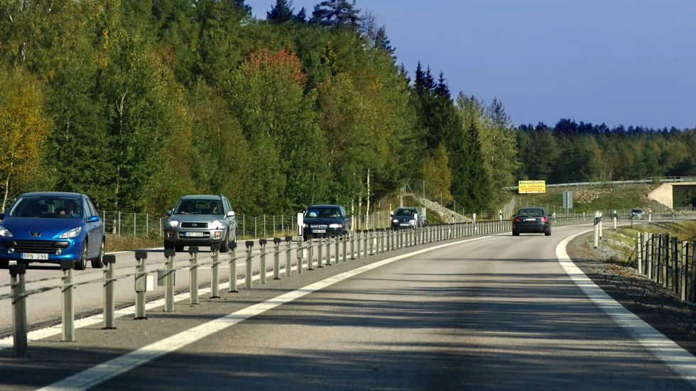 060927. Norrt‰ljev‰gen med ett skyddande mittr‰cke. Foto. Hasse Holmberg. Kod 96 COPYRIGHT SCANPIX SWEDEN