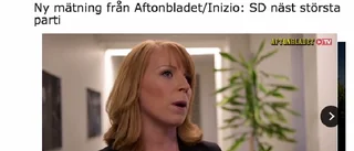 Medierna blåser upp Lööf och Centern