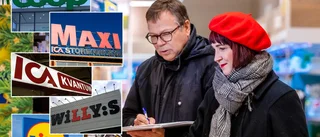 De har Luleås billigaste matkasse • Vi har jämfört fem stormarknader: ✓ ICA kvantum ✓ ICA Maxi ✓ Lidl ✓ Stora Coop ✓ Willys