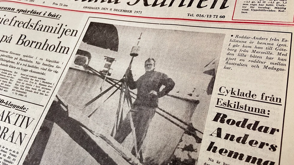 Roddar-Anders hemma, december 1971.