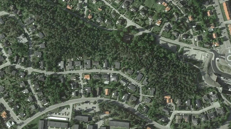 Området kring Utsiktsvägen 16