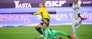 Tung förlust för Häcken trots Stinas ledningsmål